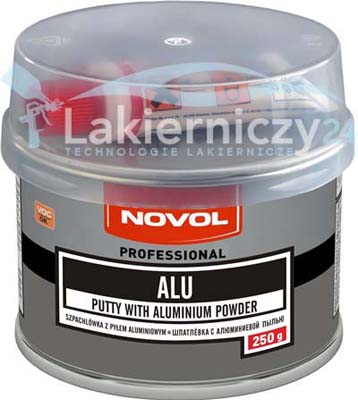 Szpachla ALU z pyłem aluminiowym NOVOL 250g
